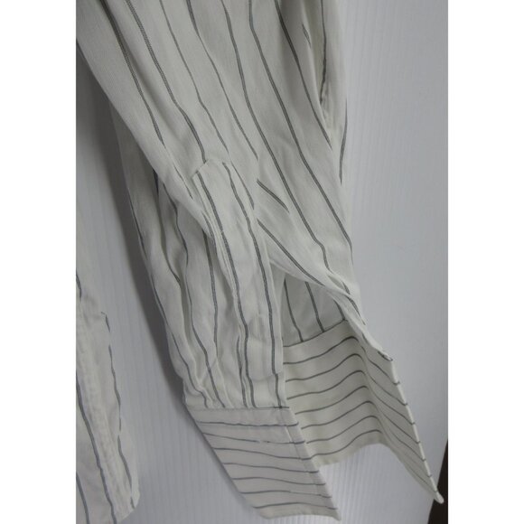 Canali Shirt 18 1/2 Button Down Striped French Cuffs Woven Italy XXL * - Picture 3 of 13